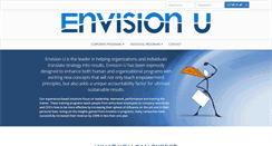 Desktop Screenshot of envision-u.com